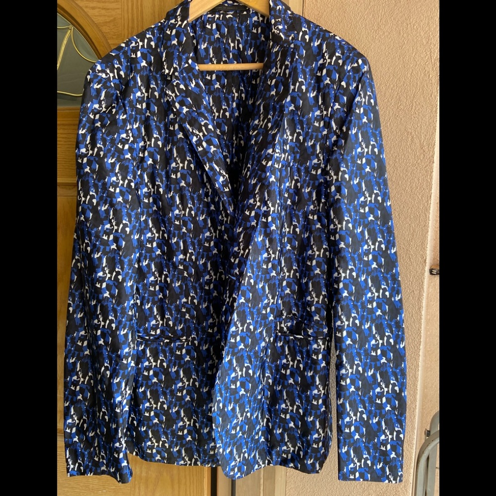 Hugo Boss Camouflage Blue blazer Brand New size 54